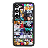 undertale all character X02102 Samsung Galaxy S25 Plus 5G , Samsung Galaxy S25+ 5G Case