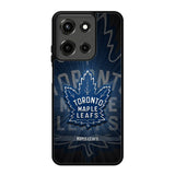 toronto maple leafs black X02069 Motorola Moto G 5G 2025 Case
