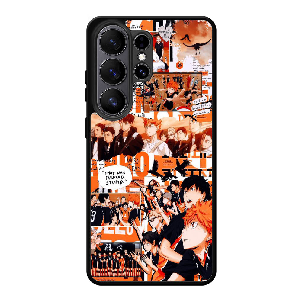 haikyuu wallpaper Samsung Galaxy S26 Plus Case