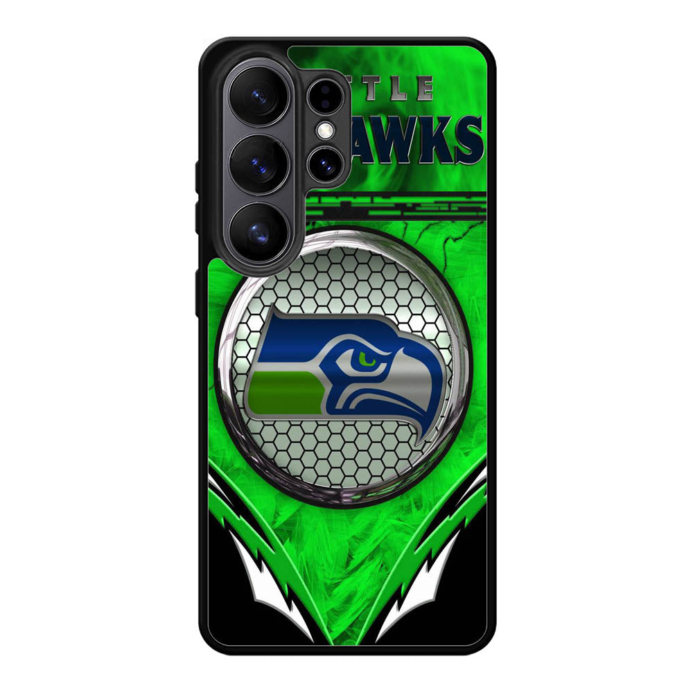 Seattle Seahawks Logo Samsung Galaxy S26 Plus Case DC1653