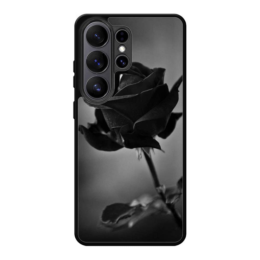 Black Rose Samsung Galaxy S26 Plus Case DC0196