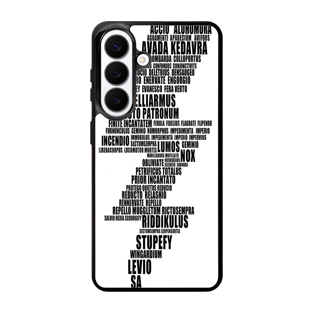 Harry Potter Spells  X0616 Samsung Galaxy S26 Plus Case