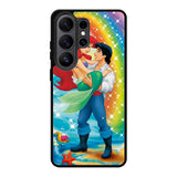 Little Mermaid Ariel Eric rainbow X0631 Samsung Galaxy S26 Ultra Case
