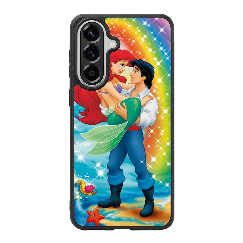 Little Mermaid Ariel Eric rainbow X0631 Samsung Galaxy A57 Case
