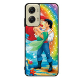 Little Mermaid Ariel Eric rainbow X0631 Motorola Moto G Stylus 5G 2024 Case