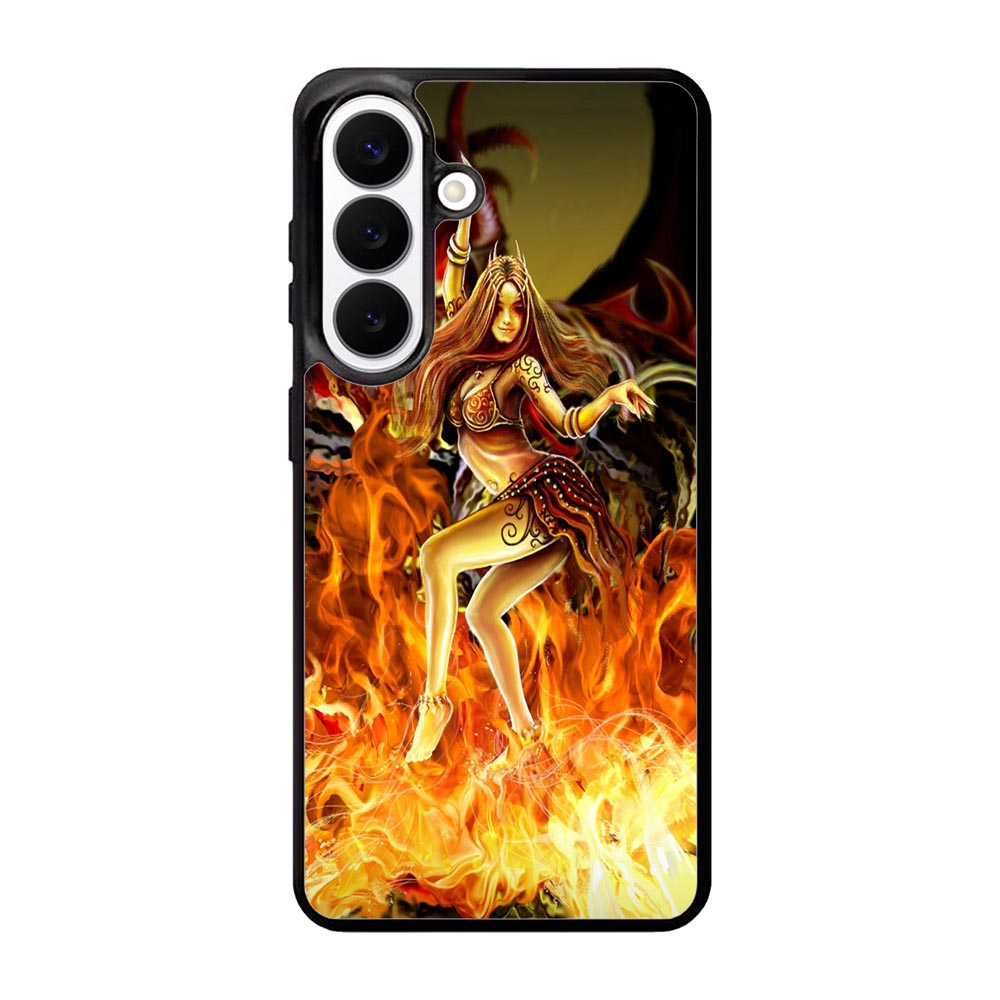 fire women X1048 Samsung Galaxy S26 Plus Case