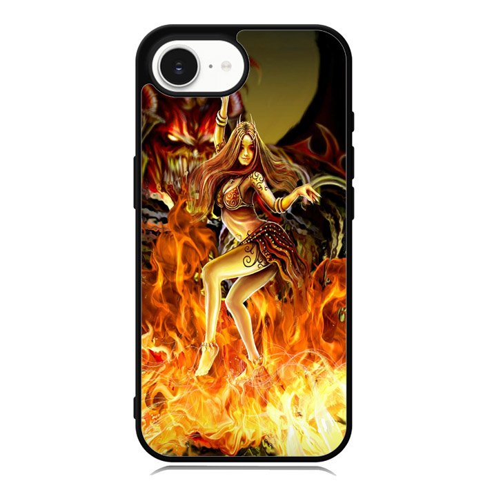 fire women X1048 iPhone 16e Case
