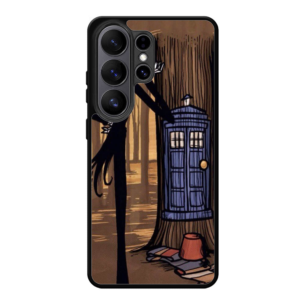 Jack Skellington Tardis X1077 Samsung Galaxy S26 Ultra Case