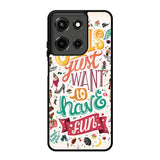 Girls Just Want To Have Fun X1138 Motorola Moto G 5G 2025 Case