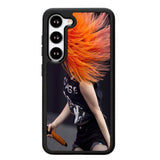 hayley williams paramore hair fire X1148 Samsung Galaxy S25 Plus 5G , Samsung Galaxy S25+ 5G Case