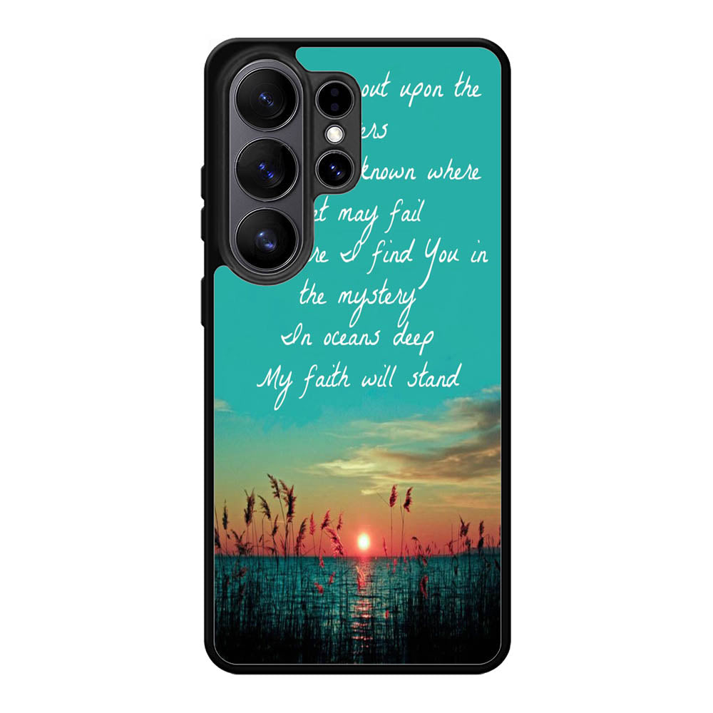 Hillsong United Oceans Lyrics X1143 Samsung Galaxy S26 Ultra Case