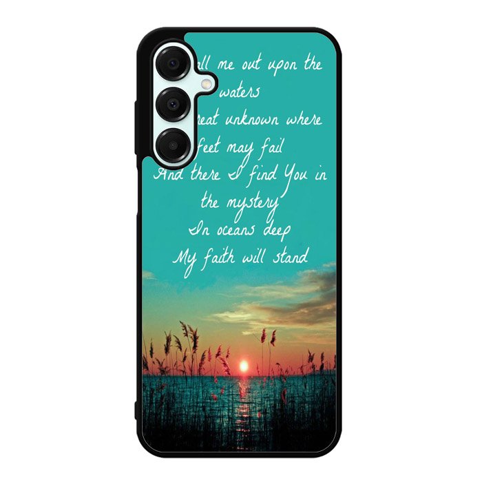 Hillsong United Oceans Lyrics X1143 Samsung Galaxy A36 5G Case