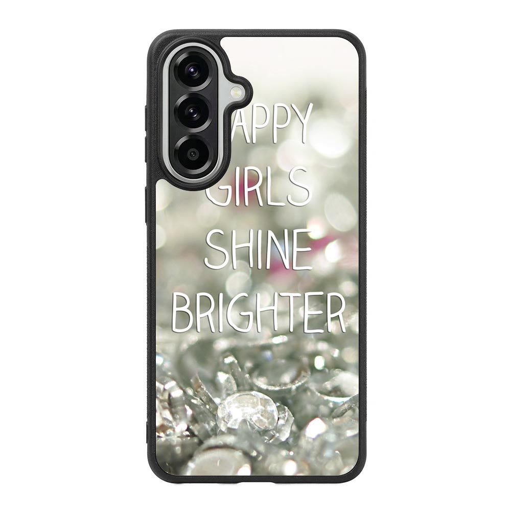 Happy Girls Shine Brighter X1219 Samsung Galaxy A57 Case