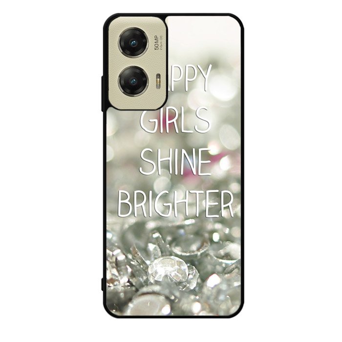 Happy Girls Shine Brighter X1219 Motorola Moto G Stylus 5G 2024 Case