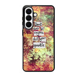 Inspirational Quote sparkle X1218 Samsung Galaxy S26 Plus Case