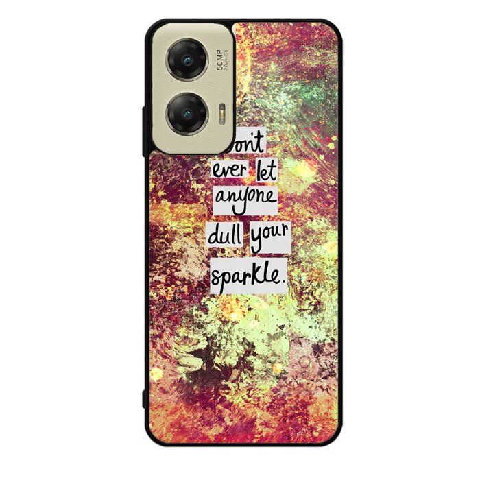 Inspirational Quote sparkle X1218 Motorola Moto G Stylus 5G 2024 Case