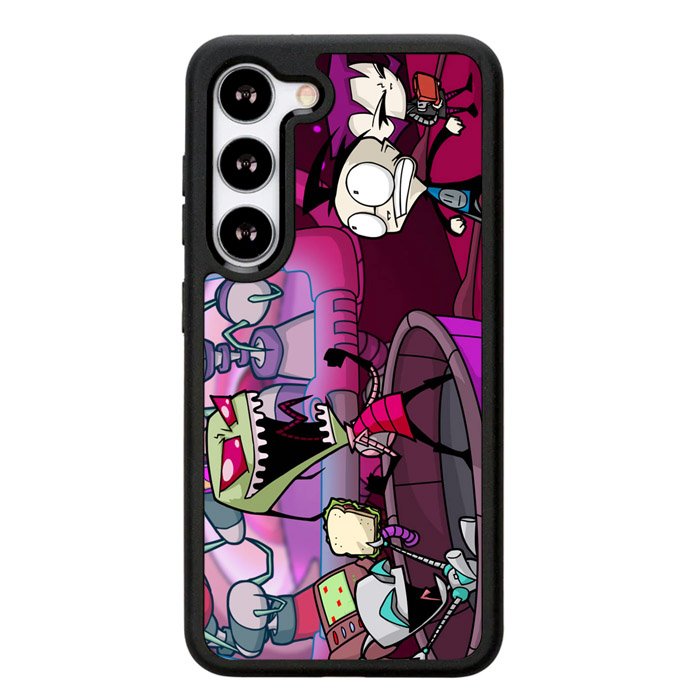 invader zim cartoon  X1215 Samsung Galaxy S24 Plus 5G , Samsung Galaxy S24+ 5G Case