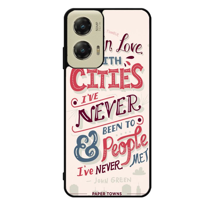 john green, paper towns X1201 Motorola Moto G Stylus 5G 2024 Case