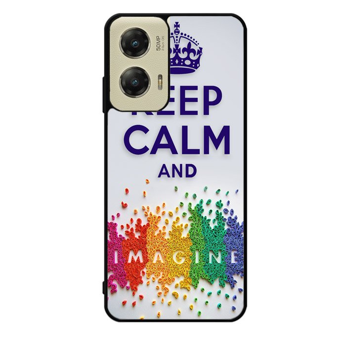 Keep Calm and imagine  X1245 Motorola Moto G Stylus 5G 2024 Case