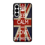 Keep Calm and Love 1D X1244 Samsung Galaxy S26 Case