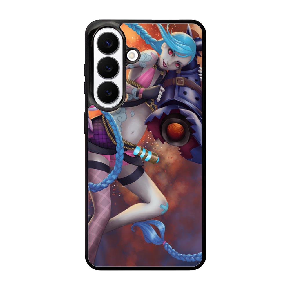 league of legend jinx Wallpaper X1268 Samsung Galaxy S26 Plus Case