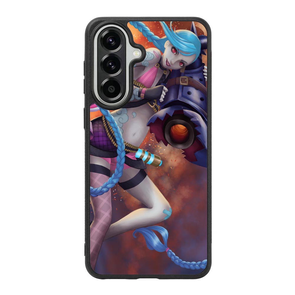 league of legend jinx Wallpaper X1268 Samsung Galaxy A57 Case