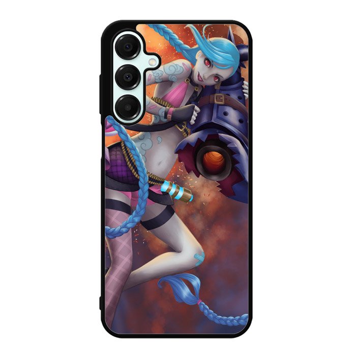 league of legend jinx Wallpaper X1268 Samsung Galaxy A15 5G Case