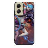 league of legend jinx Wallpaper X1268 Motorola Moto G Stylus 5G 2024 Case