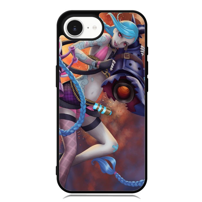 league of legend jinx Wallpaper X1268 iPhone 16e Case