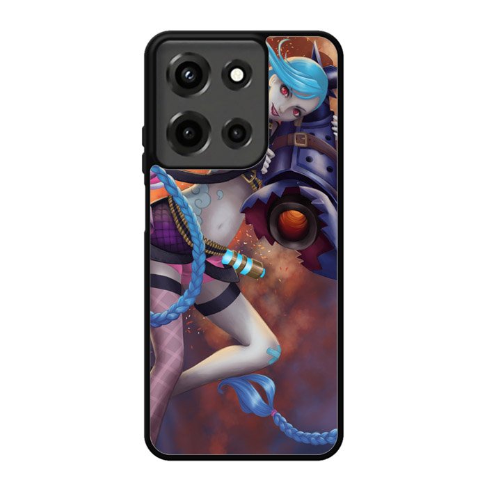 league of legend jinx Wallpaper X1268 Motorola Moto G 5G 2025 Case
