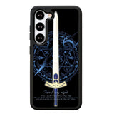 Fate Stay Night Excalibur X1335 Samsung Galaxy S25 Plus 5G , Samsung Galaxy S25+ 5G Case