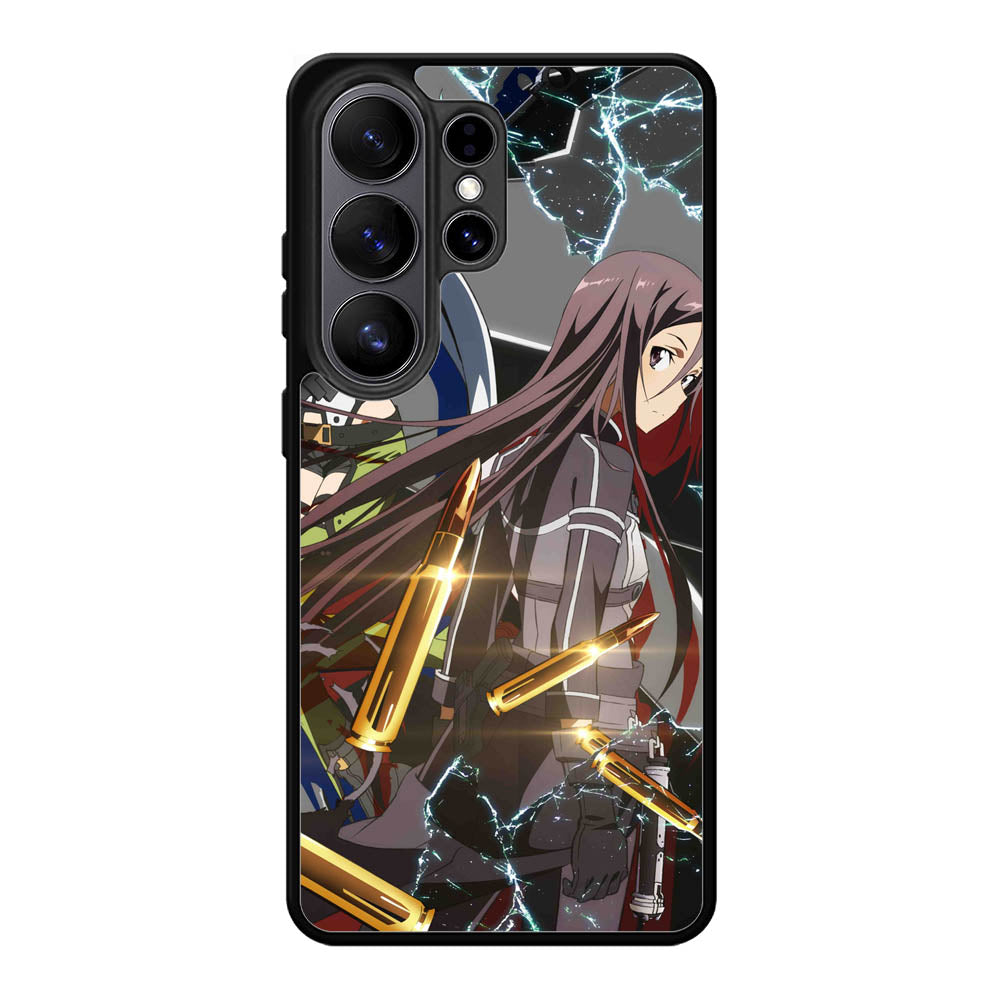Gun Gale Sinon Kirito X1366 Samsung Galaxy S26 Ultra Case