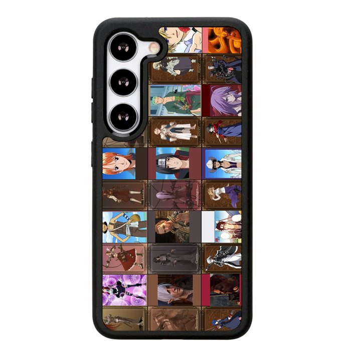 Fate Stay Night Saber Command Spells X1429 Samsung Galaxy S25 Plus 5G , Samsung Galaxy S25+ 5G Case