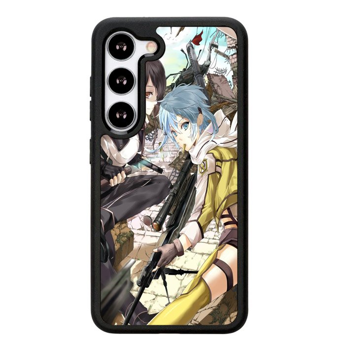Gun Gale Sinon Kirito X1396 Samsung Galaxy S24 Plus 5G , Samsung Galaxy S24+ 5G Case