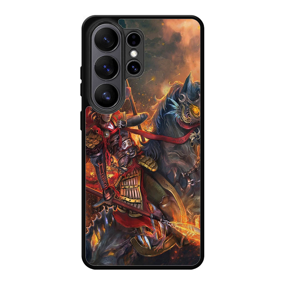Horse Knight Warrior Painting X1551 Samsung Galaxy S26 Ultra Case