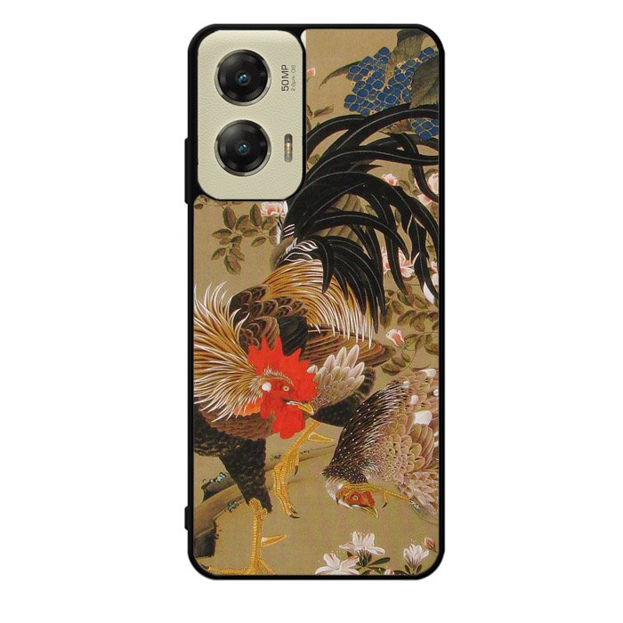 Ito Jakuchu Rooster  X1552 Motorola Moto G Stylus 5G 2024 Case
