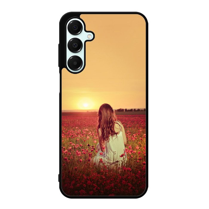 Girl In Red Flowers  X1710 Samsung Galaxy A36 5G Case