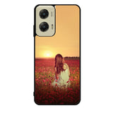 Girl In Red Flowers  X1710 Motorola Moto G Stylus 5G 2024 Case