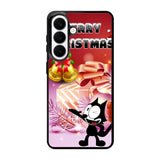 Felix The Cat merry Christmas X2829 Samsung Galaxy S26 Case