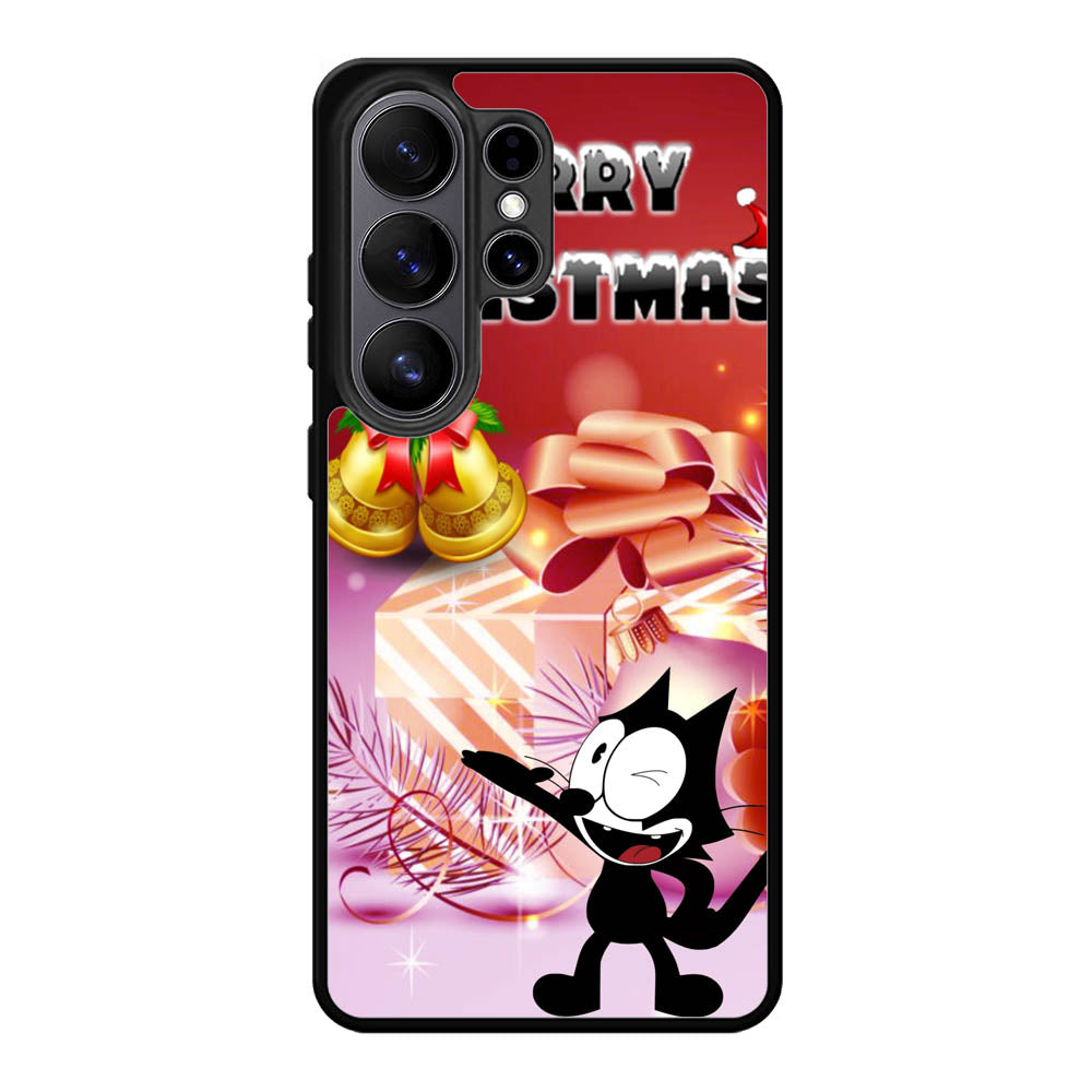 Felix The Cat merry Christmas X2829 Samsung Galaxy S26 Ultra Case