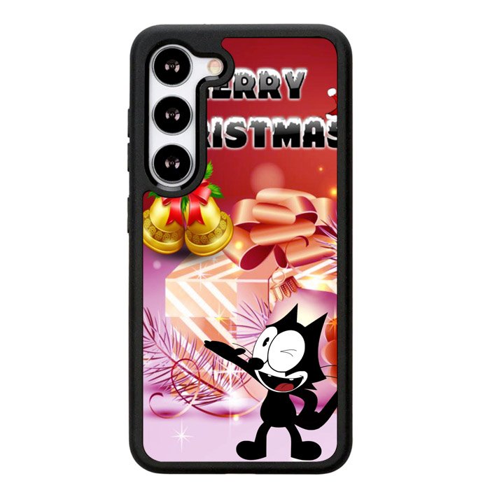 Felix The Cat merry Christmas X2829 Samsung Galaxy S24 Plus 5G , Samsung Galaxy S24+ 5G Case