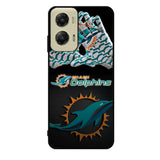 Miami Dolphins Logo Case Motorola Moto G Stylus 2024 5G BC0134