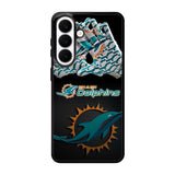 Miami Dolphins Logo Samsung Galaxy S26 Plus Case BC0134