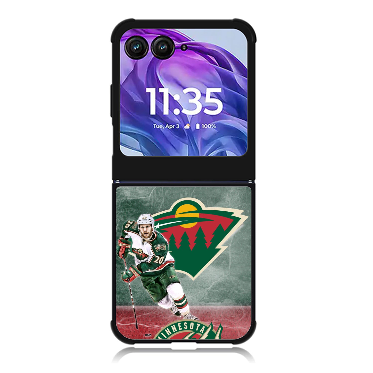 Minnesota Wild Motorola Moto Razr Plus 2025/2024 Case, Moto Razr 50 Ultra 5G BC0137