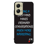 having a dirty mind quotes X3631 Motorola Moto G Stylus 5G 2024 Case