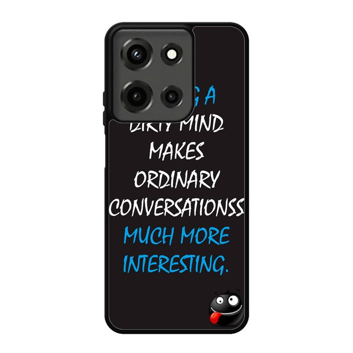 having a dirty mind quotes X3631 Motorola Moto G 5G 2025 Case