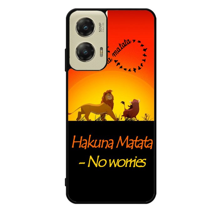 Hakuna Matata No Worries  X3644 Motorola Moto G Stylus 5G 2024 Case