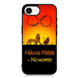 Hakuna Matata No Worries  X3644 iPhone 16e Case