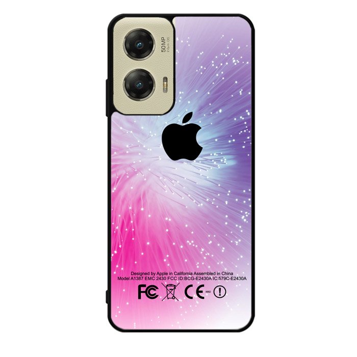Pink Lilac White Blue X3898 Motorola Moto G Stylus 5G 2024 Case