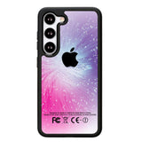 Pink Lilac White Blue X3898 Samsung Galaxy S25 5G Case